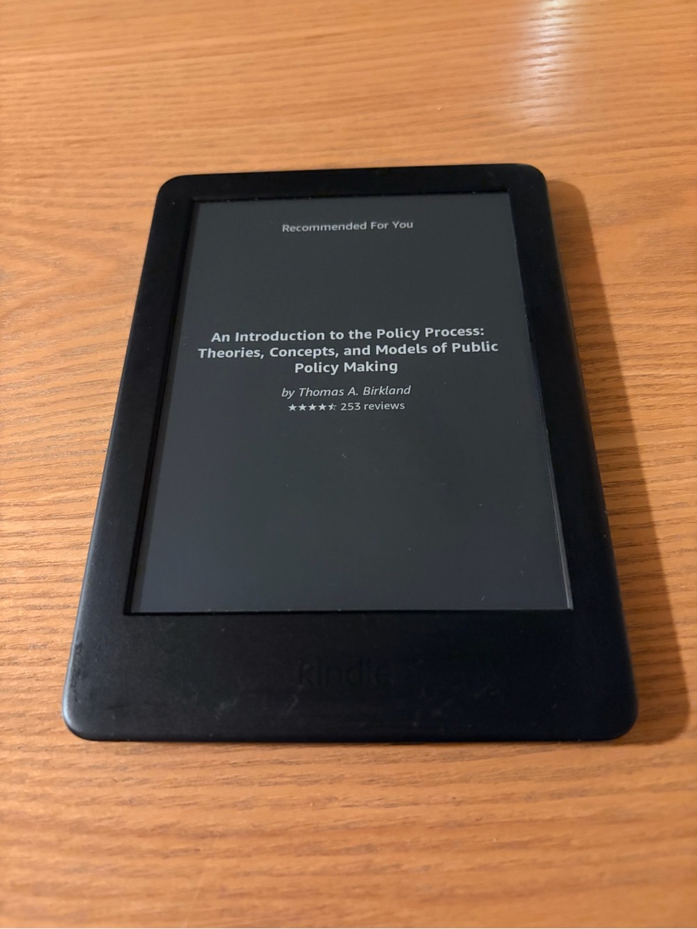 Amazon Kindle E-Reader in Black
